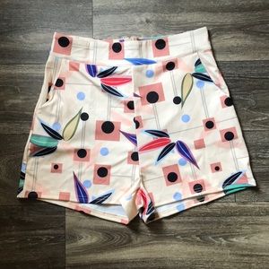 High waisted shorts